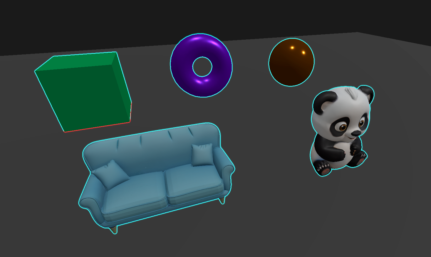 模型描边的几种方式